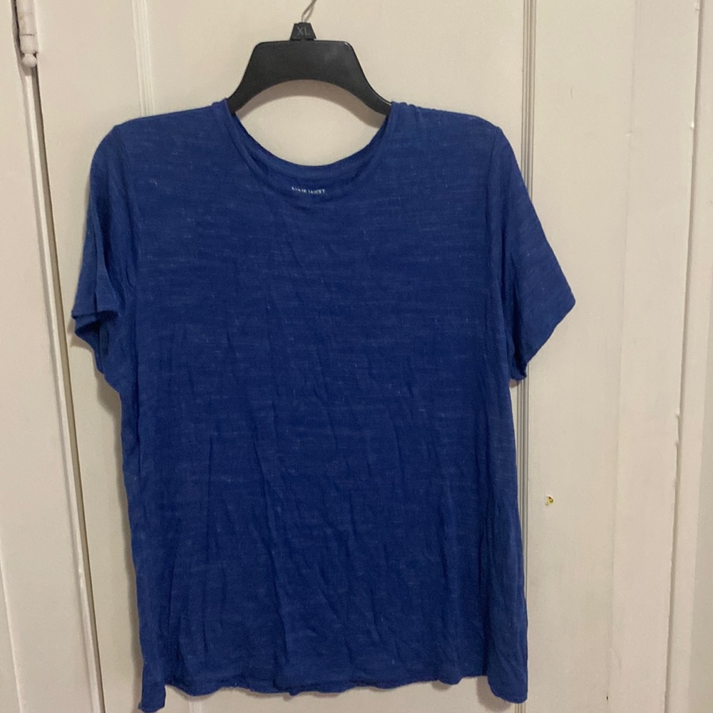 Blue tee